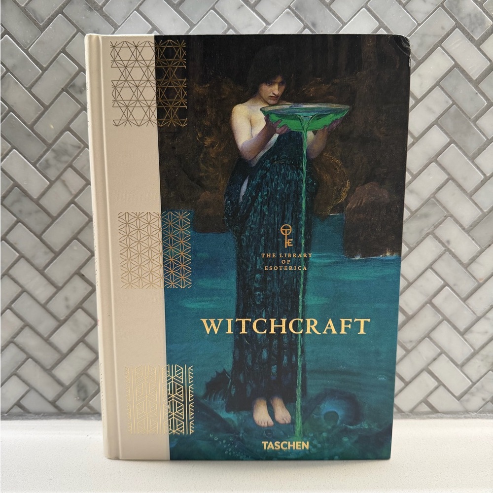 TASCHEN Witchcraft Book with Gold and Blue Accents